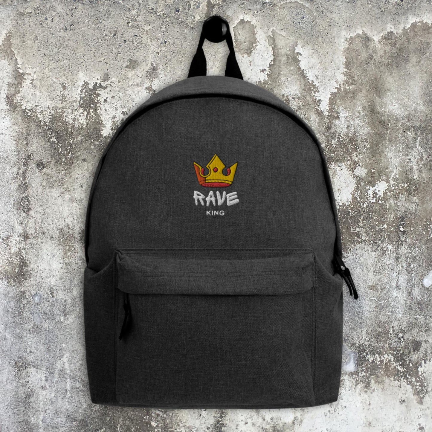 Rave King Embroidered Backpack