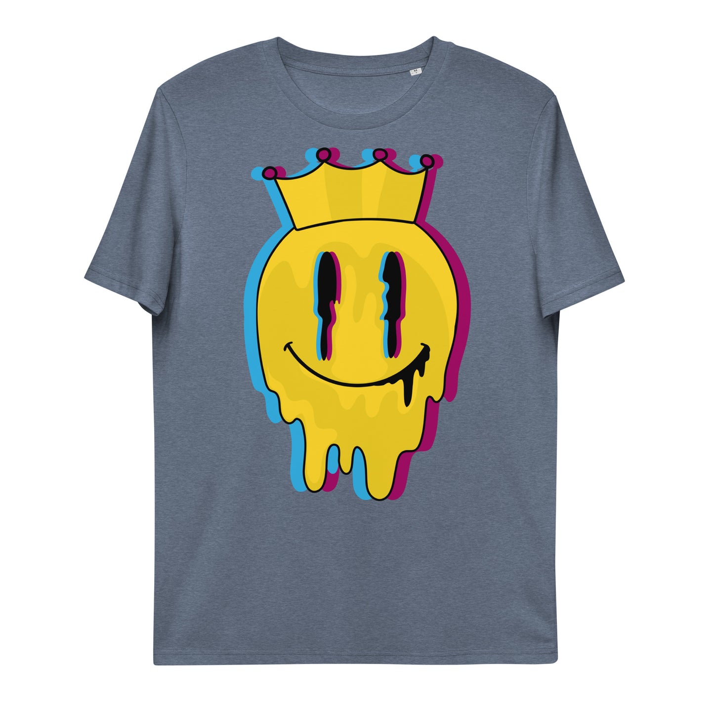 Acid House Smiley- Organic T-Shirt