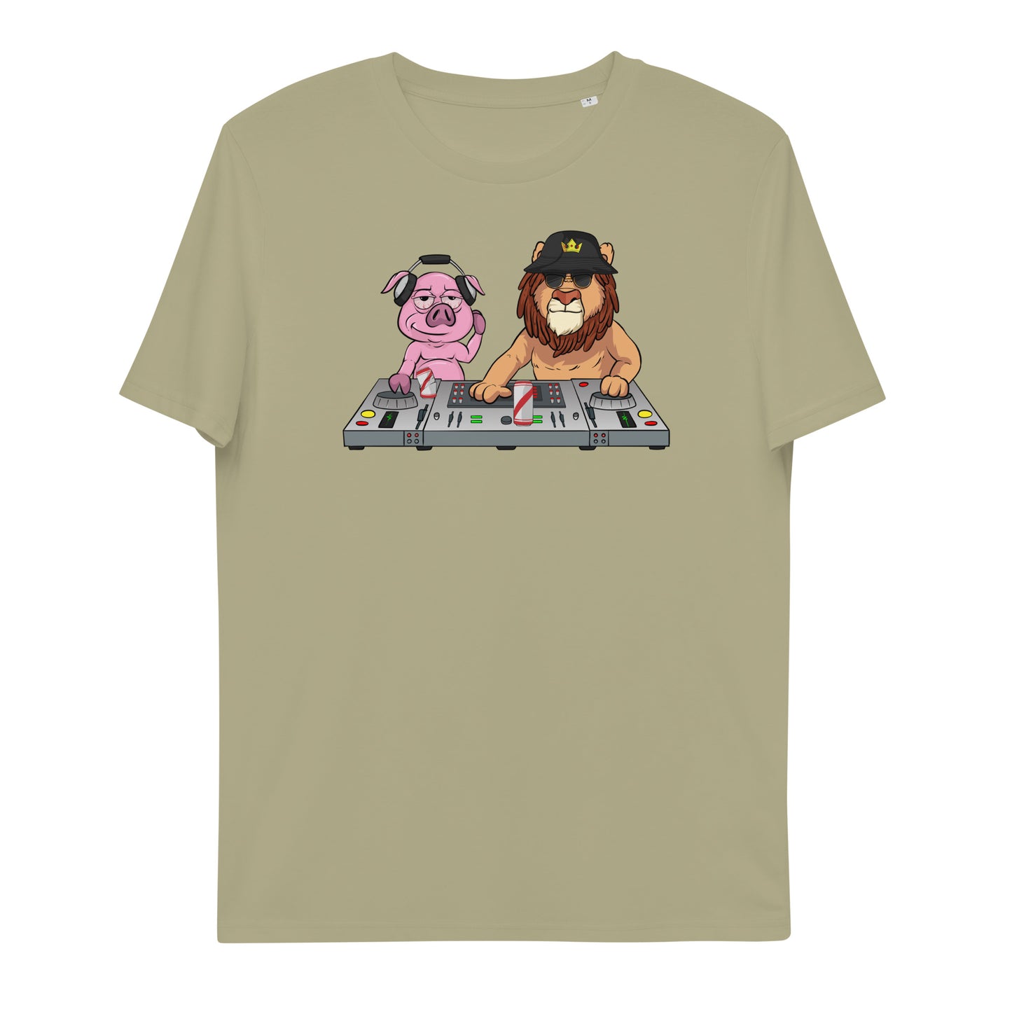 Animal DJ- Organic T- Shirt