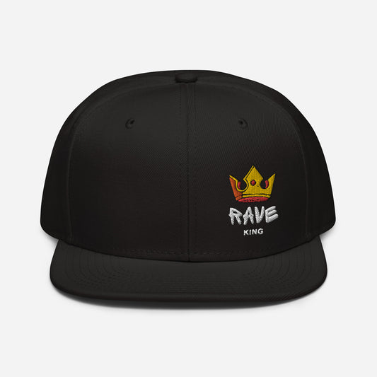 Rave King Original logo- Snapback Hat